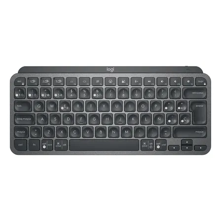 Teclado Inalambrico Logitech Mx Keys Mini Recargable Usb-c Grafito Español