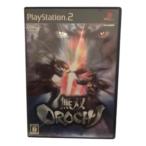 Warriors Orochi Jogo Japones Mídia Físico Ps2