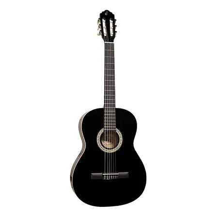 Violão Clássico Giannini N-14 Preto Cordas Nylon Verniz Brilhante Destro Sabina Sólida