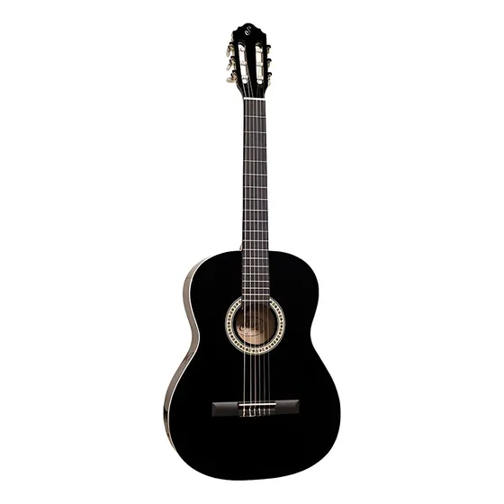 Violão Clássico Giannini N-14 Preto Cordas Nylon Brilhante