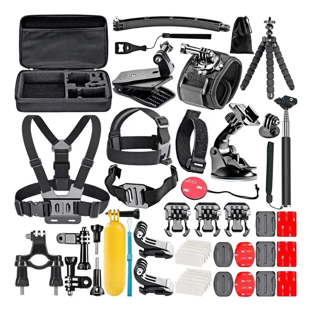 Kit Accesorios Camara Gopro 3 4 5 6 7 8 Black Sjcam Sony