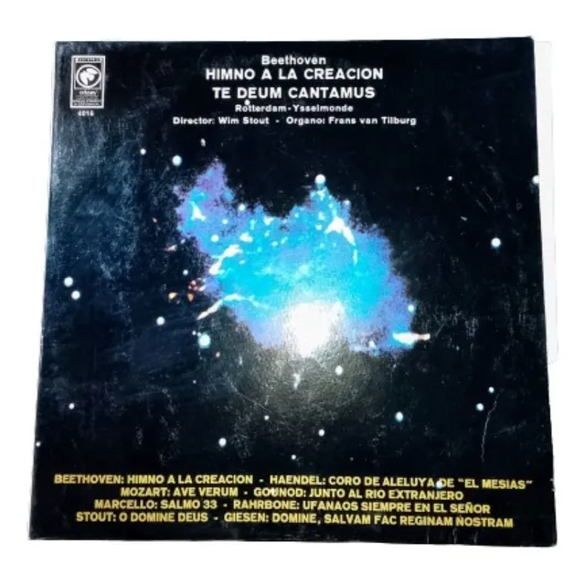 Disco Vinilo Beethoven Himno A La Creacion Te Deum C. Nuevo