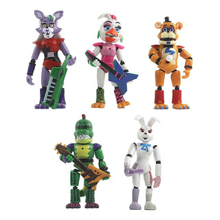 Xbn 5 Piezas Fnaf Figura De Acción Juguetes Regalo Para Xbn 5 Piezas Fnaf Figura De Acción Juguetes Regalo Para