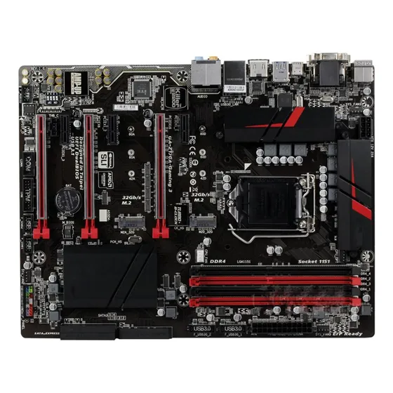 Hemotone Placa Base Escritorio Para Gigabyte Z170x-gaming 3