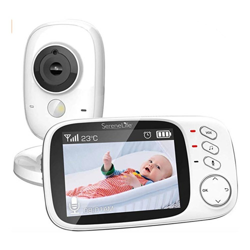 Cámaras Bebe Serenelife Slbcam20 Monitor 3.2 1 Año Garantía!