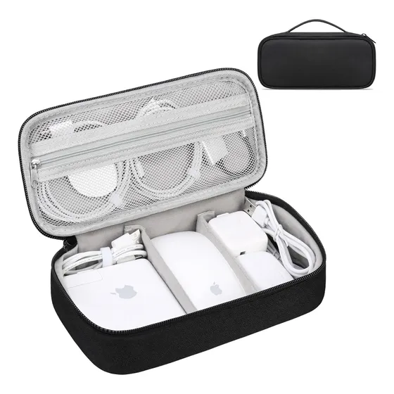 Organizador De Cables Lacdo Modificable - Negro