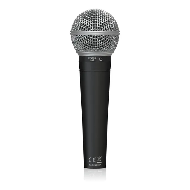 Behringer Sl 84c Microfono Vocal Dinámico Cardioide Voz Color Negro/Gris