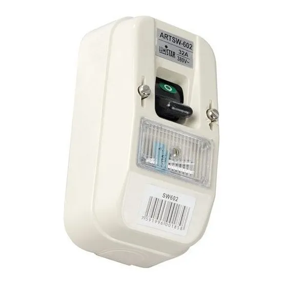 Interruptor Breaker Ticino 32 Toro Fusible Aire Bomba Tienda
