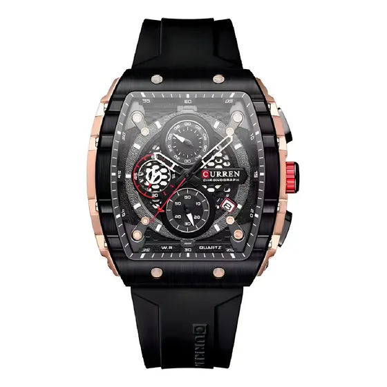 Reloj Para Hombre Curren 8442 Kred8201 Negro
