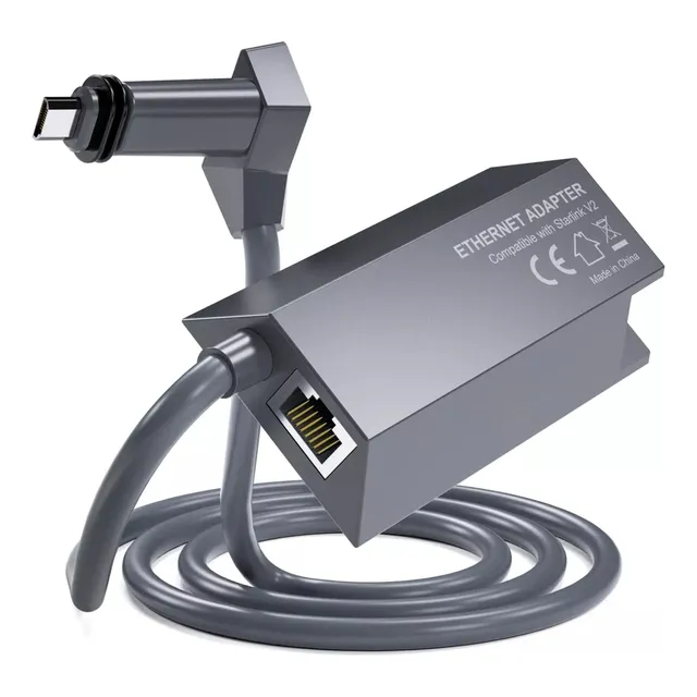 Adaptador Ethernet Starlink V2, Internet Por Satélite Gen 2