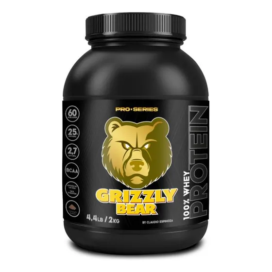 Suplemento en polvo GRIZZLY BEAR Proteína sabor chocolate blanco x 2kg