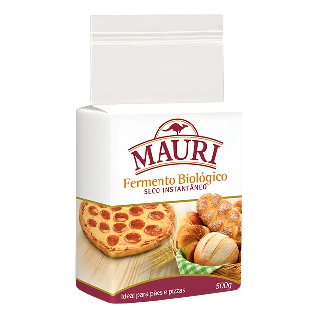 Fermento Biologico Seco 500g Mauripan Ideal Para Pães Pizzas