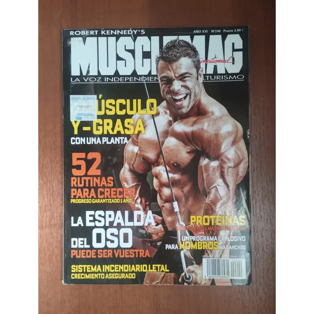 Revista Musclemag  International Año 21 Número 240
