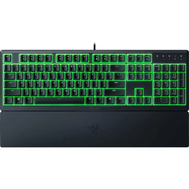 Teclado Ergonómico De Perfil Bajo Con Descansa Muñecas
