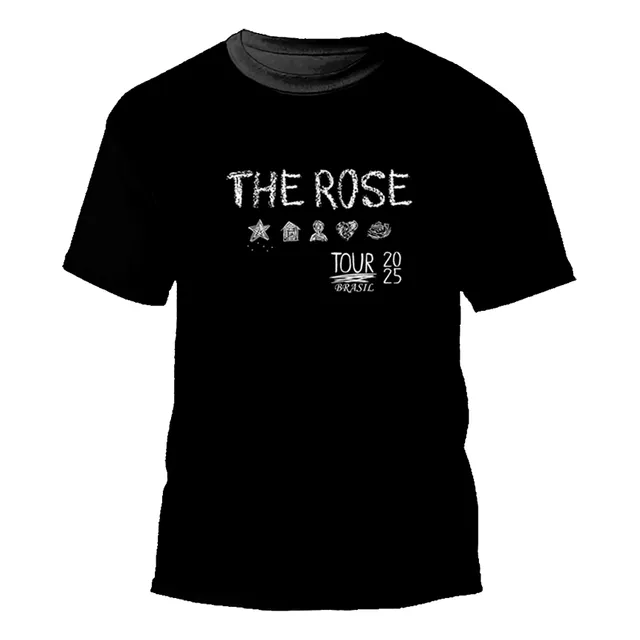 Camiseta The Rose Kpop Camisa Blusa Once Upon A Wrld Unissex