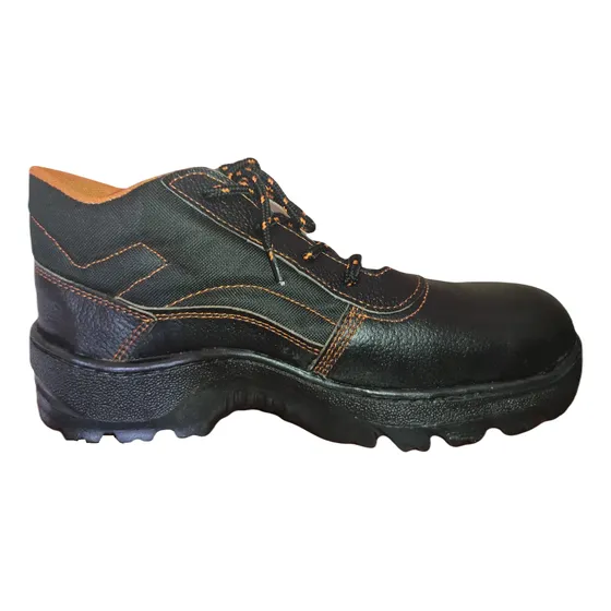 Bota Botin De Seguridad Operador En Cuero Napa Mayor Y Detal