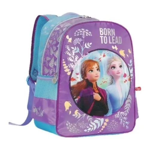 Morral Bolso Escolar Grande Para Niña Frozen Capi