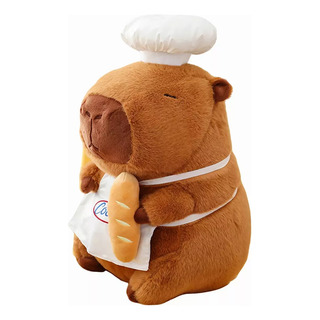 Peluche De Capibara Chef Grande 50 Cm Suave Muñeco Capibara Peluche De Capibara Chef Grande 50 Cm Suave Muñeco Capibara