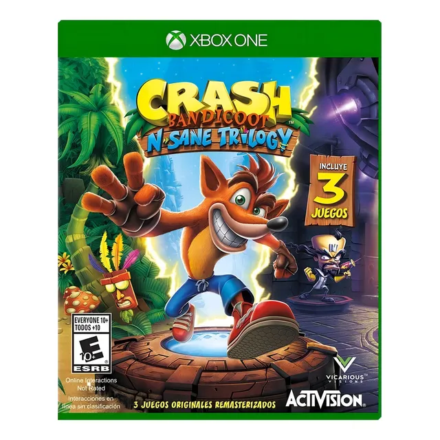 Crash Bandicoot: N. Sane TrilogyStandard EditionXbox One(Físico)