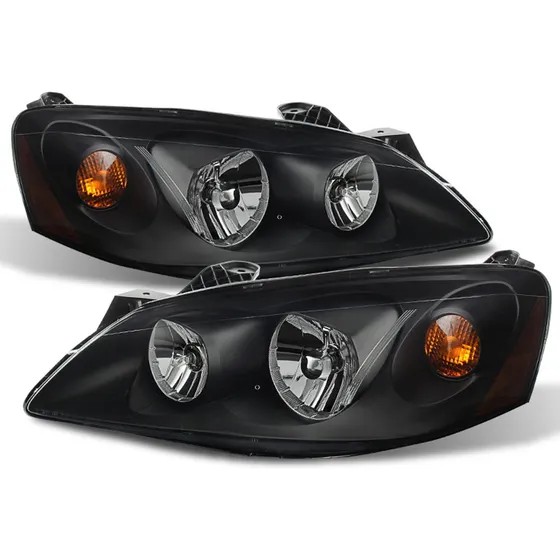 Para Nuevo Faro Delantero Negro Pontiac Mercado Accesorio