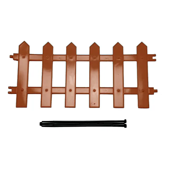 Cerco Cantero Tradicional 25cm X 10mts -20 Tramos De 50 Cm