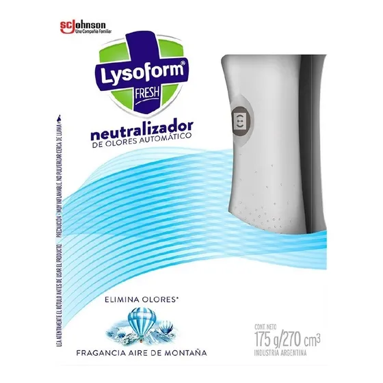 Neutralizador De Olores Lysoform Automático Full Aparato