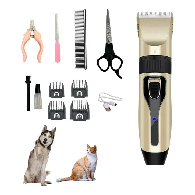 Maquina Para Perros De Peluqueria Canina Peluquear Pelo Gato