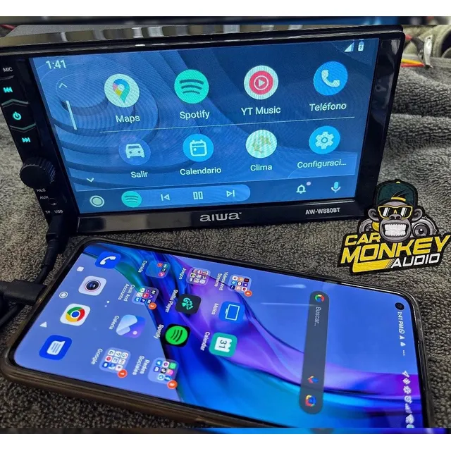 Radio Carplay/ Android Auto Aiwa Aw-880