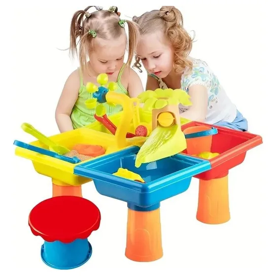 Mesa De Arena Juego De Playa Diversión Niños Verano Juego