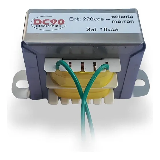 Transformador 16v - 220v - Para Paneles De Alarma