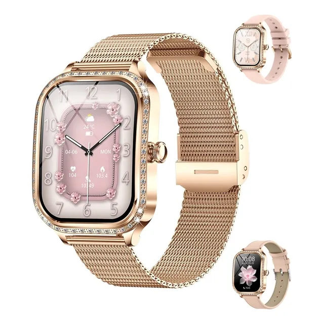 Reloj Inteligente  Vigilancia  Salud De La Mujer Impermeable