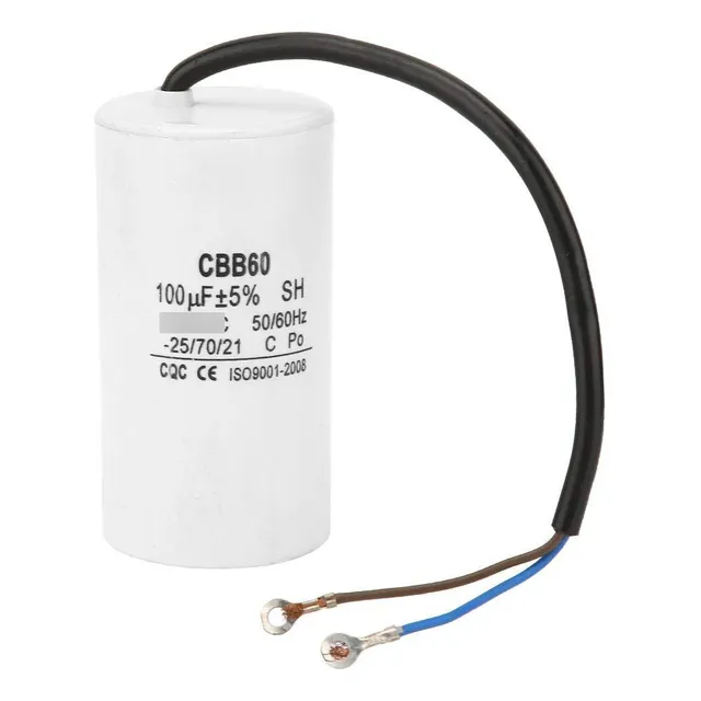 Condensador Cbb60 250v 100uf 50/60hz Para Compresor De Aire