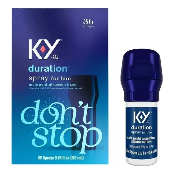 Spray Para Hombres Retardante De La Eyaculación K Y Sabor Sin Sabor