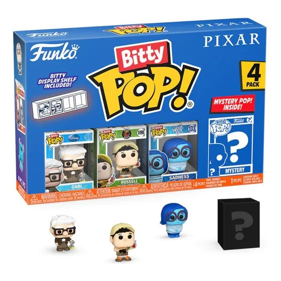 Mini-figuras Pixar Bitty Pop! 4-pack - Carl