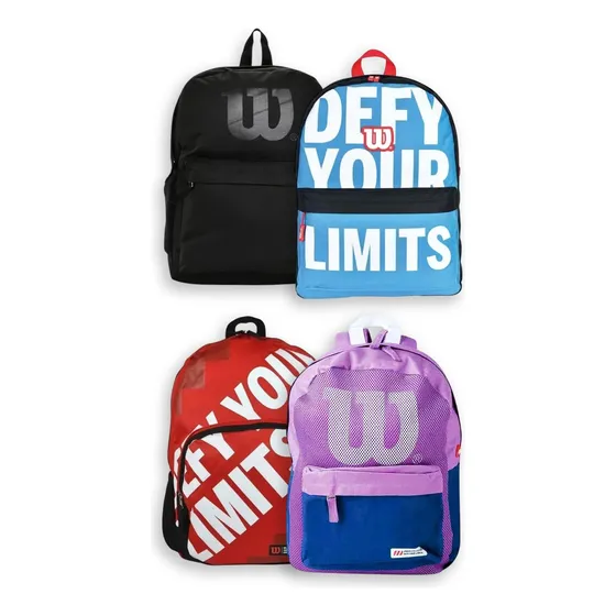 Bolso Morral Wilson Escolar Deportivo Mochila Impermeable 