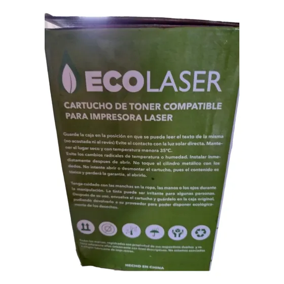 Cartuchos De Toner Compatibles Para Impresora Láser Ecolaser