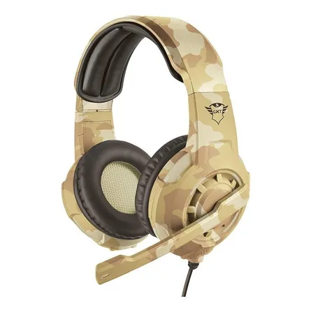 Audífonos Gamer Trust Radius Gxt 310 Desert Camo