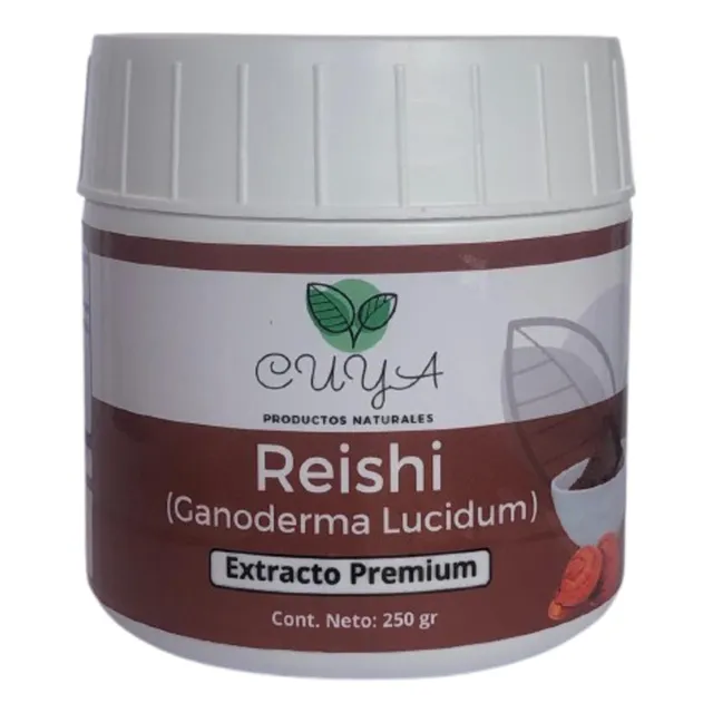 Ganoderma Reishi Pote 250gr Extracto En Polvo Premium