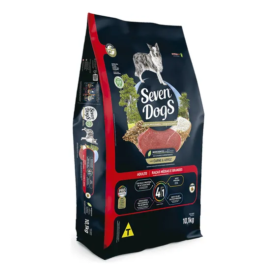 Seven Dogs Alimento Perro Adulto 10 Kg