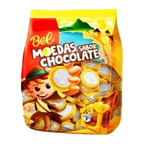 Moedas De Chocolate 500gr - Bel