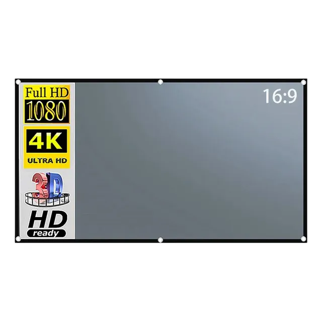 Pantalla De Proyección De Pantalla Reflectante De Borde