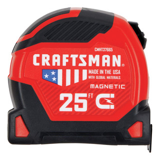 Fita Métrica Craftsman Proreach 25 Pés/7,6 M Com Gancho Magn Fita Métrica Craftsman Proreach 25 Pés/7,6 M Com Gancho Magn