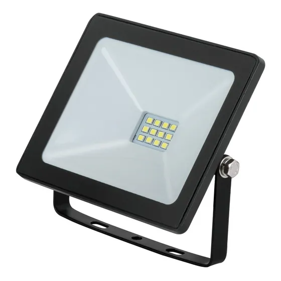 Reflector Lampara Led Ahorrador 6500k Exterior 20w 1600lm Volteck REF-401L Color de la carcasa Negro Color de la luz Blanco frío 110V