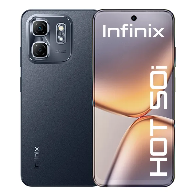 Infinix Hot 50i 256 GB ROM 4 GB + 4 GB RAM Virtual Dual Sim Color Negro