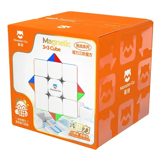 Cubo Mágico Monster Go Mg3 De Gan 3×3