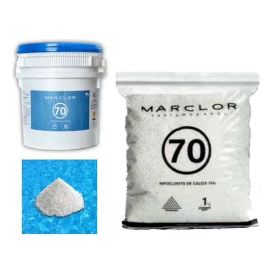 Cloro Para Piscinas Al 70% Premium Caneca X40kg Envio Gratis