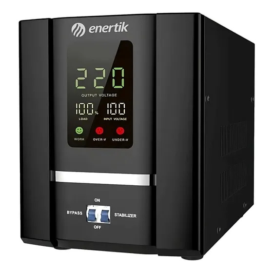 Estabilizador Elevador De Tensión Rele 140-260vca 7500va