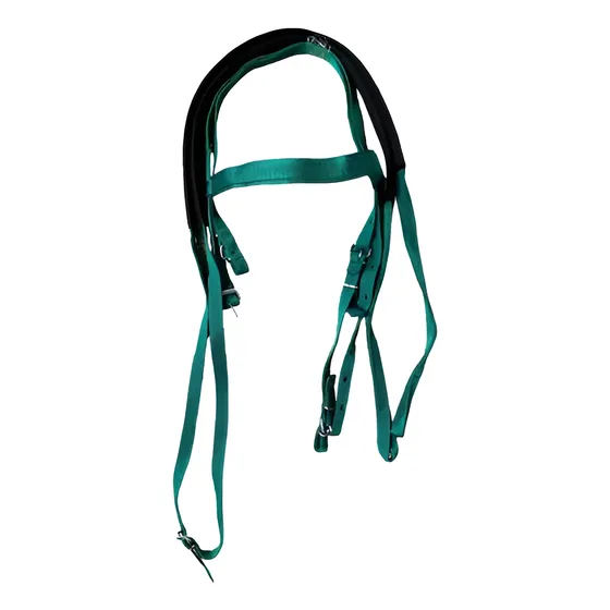 Cabezada Y Rienda Nylon Con Goma Turf Carrera