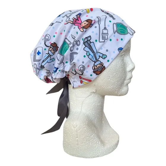 Gorro Médico Quirúrgico Estampado Dama