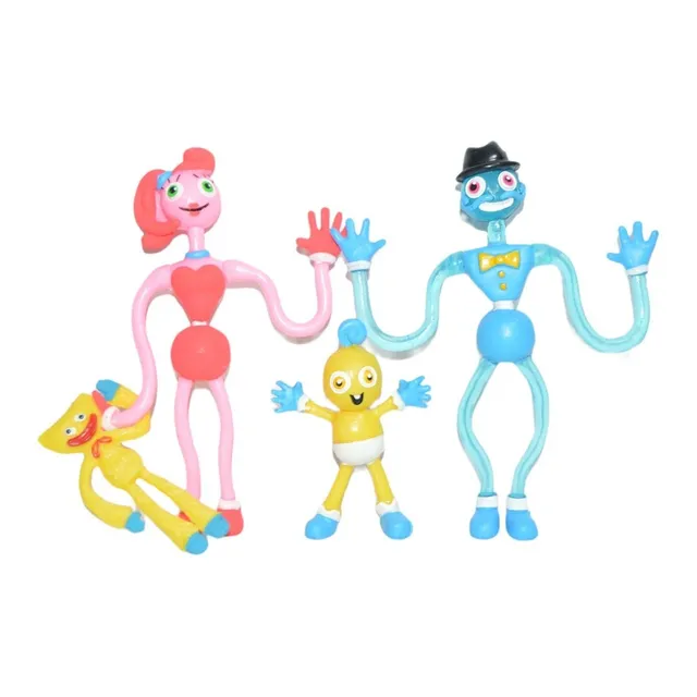 Muñecos Figuras Personajes Huggy Wuggy & Mommy Long Legs